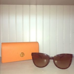Make an offer! Tory Burch foldable sunglasses!